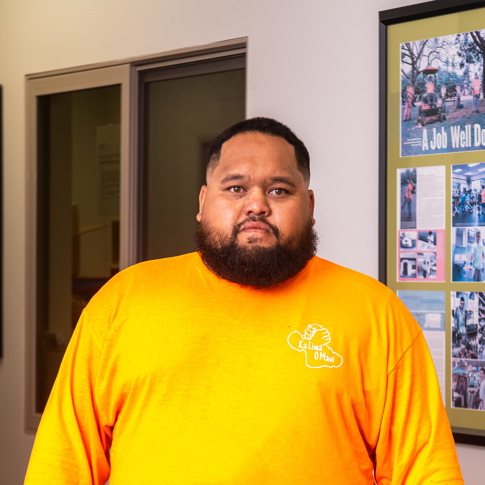 Alo Kahane-Poouahi III - Grounds Custodial Supervisor - pic Sean M. Hower©2025