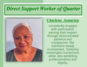 Worker of the Quarter – 1st Quarter 2024