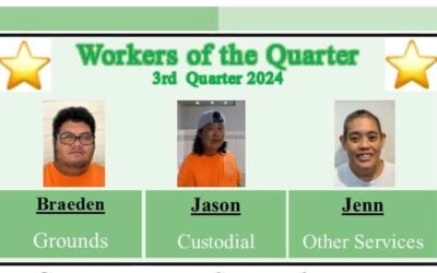 Workers of the Quarter – 3rd Quarter 2024