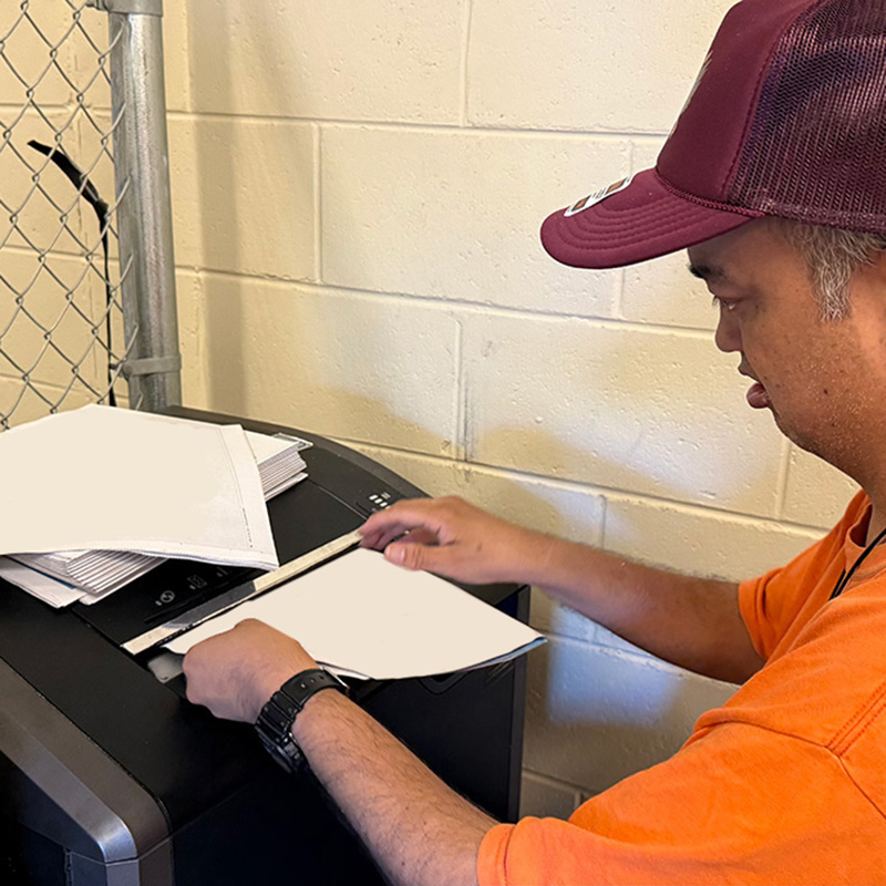 Ka Lima O Maui Paper Shredding Services